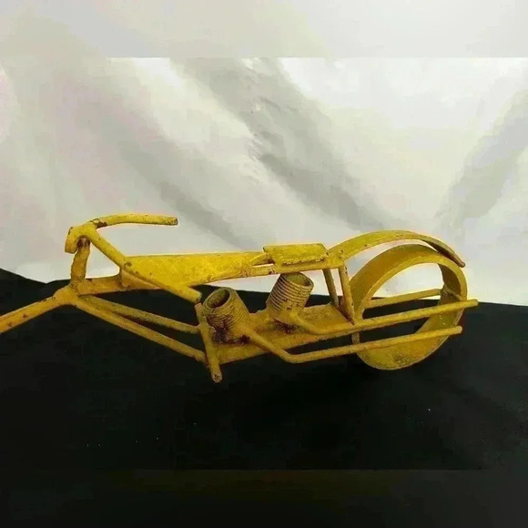 Metal Art destressed  Motorcycle, - Picture 3 of 7